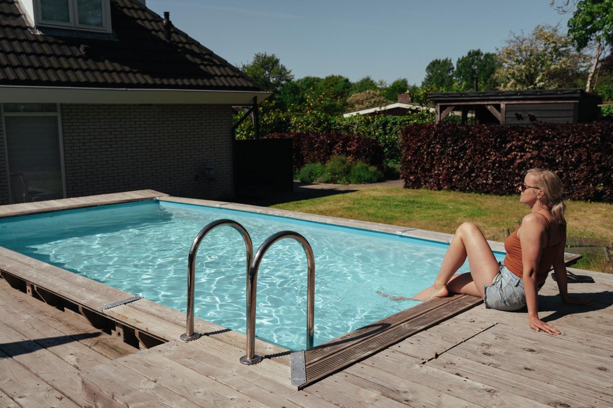 Luxe Vakantiehuis Nova Met Zwembad Ouddorp Exterior photo